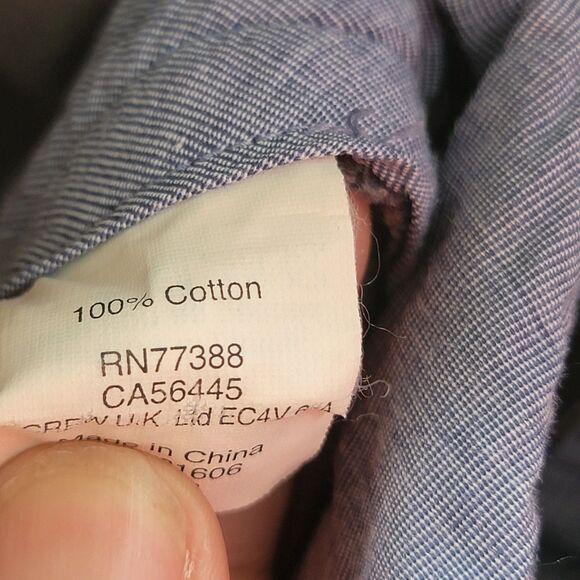 J. Crew Bowery 100% Cotton Men's Gray Chinos Slack Pants 31W x 32L - Picture 9 of 12